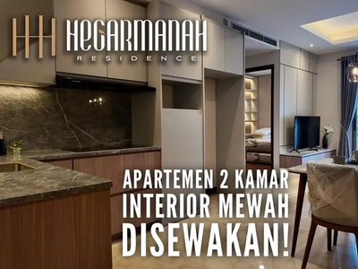 Apartemen 2 Kamar Interior Mewah di Hegarmanah Residence