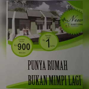 Dijual Cepat Rumah Baru di Komplek Bukit Esma Cicalengka Bandung