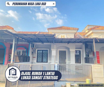 Dijual Rumah 1 Lantai Siap Huni DI Nusa Loka BSD `LSB17`