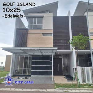 Dijual Rumah Mewah Chopin 10x25 3lt - Golf Island PIK View Bagus NEGO