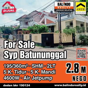 Dijual Rumah Siap Huni Di Batununggal