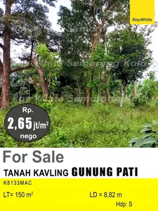 DIJUAL TANAH DI GUNUNG PATI K8133