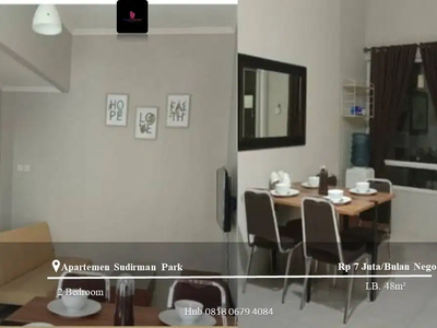 Disewakan Apartement Sudirman Park Low Floor 2BR Full Furnished