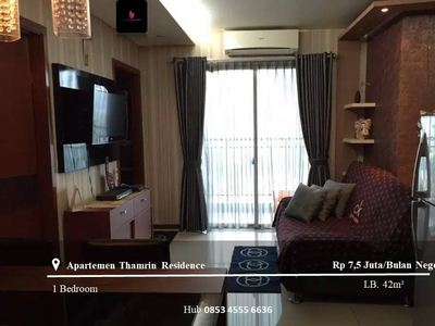 Disewakan Apartement Thamrin Residence 1 BR Full Furnished
