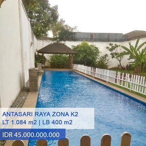 For Sale Rumah Mewah Area Premium Zona K2 Jl Antasari Raya Jaksel