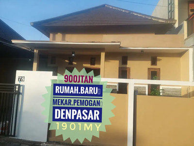 Jual Rumah Baru 3 kamar Mekar Jaya Pemogan Denpasar Selatan Bali