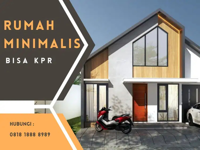 Jual Rumah Minimalis SHM, Bisa KPR, Dekat Balai Kota, Jl Kusumanegara