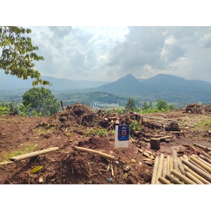 Jual Tanah SHM Luas 500m2 Pemandangan Alam Sawah dan Gunung - Bogor Jawa Barat