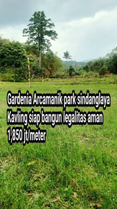 kavling bandung timur harga promo gardenia arcamanik park sindanglaya