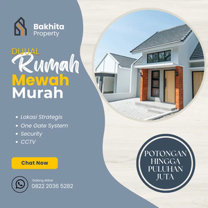 Promo Rumah Murah Model Modern di Jogja dekat Kampus UMY