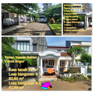 Rumah 2 Lantai Di Taman Yasmin Sektor V Kota Bogor