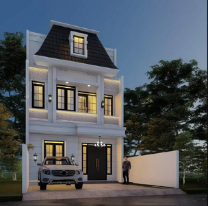 rumah 2,5 lantai dikawasan BNR kota bogor parkir bisa 2 mobil