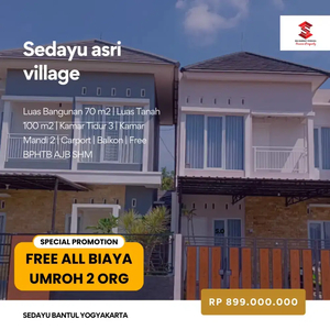 Rumah Idaman 2 Lantai, Promo Free All Biaya dan Umroh 2 Orang