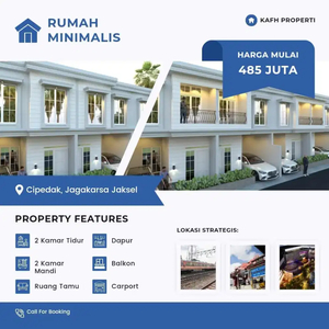 Rumah Minimalis Jagakarsa Jaksel,300m Kejalan Raya Kahfi 2