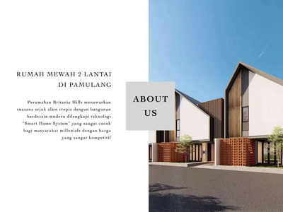 Rumah modern 2lantai murah berkualitas