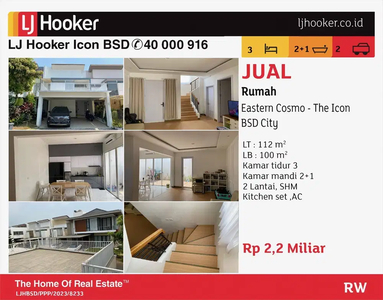 Rumah Modern The Icon cluster Cosmo