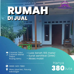 Rumah murah dan strategis di waru jaya