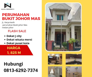 rumah murah mewah megah di Medan Johor