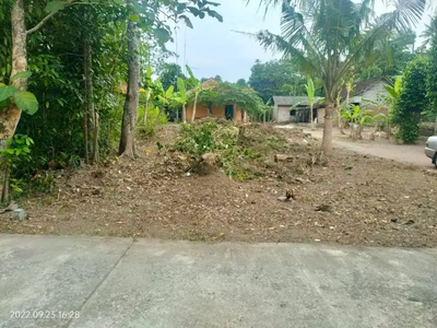 Tanah dekat SMP 1 Bambanglipuro di Bambanglipuro Bantul Jogja Selatan