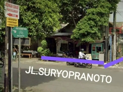 Tanah Kecil Super Strategis Pinggir Jalan Suryopranoto Pakualaman