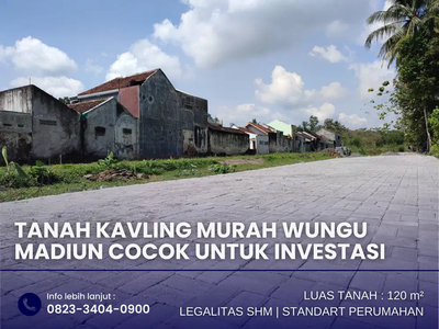 Tanah Murah Wungu Cocok Untuk Investasi di Kota Madiun