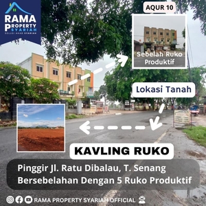 Dijual Tanah Murah Way Kandis Luas 105m2 di Tengah Kota Siap Bangun - Bandar Lampung