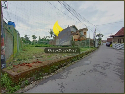 200 meter Jl.Damai, Tanah Pinggir Jalan Aspal Jogja