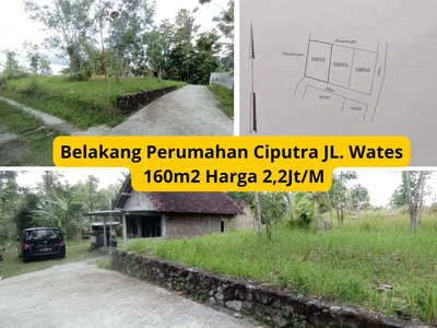 2,2 Jt/M Murah Area Perumahan Ciputra Jalan Wates