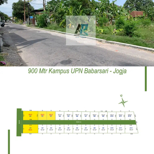 500 m Transmart Jogja, Jual Tanah Murah Janti, Luas 100-an m2