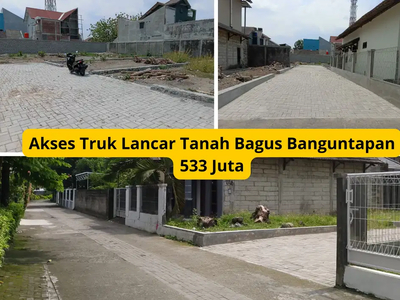 533 Juta Tanah Bagus Akses Truk Dekat Pasar Kotagede