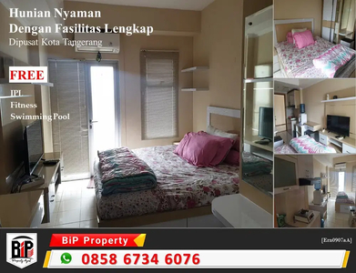 Apartemen di Kota Tangerang fully furnish studio