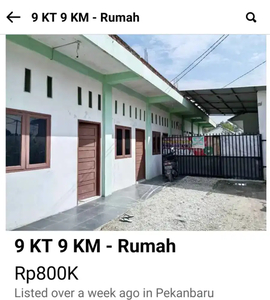 BiBe Kost Muslim, Disewakan