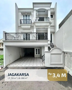 Brand New Dijual Rumah Modern Classic di Jagakarsa Jakarta Selatan