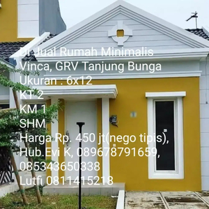 Di Jual Murah Rumah Minimalis di Vinca, Tanjung Bunga