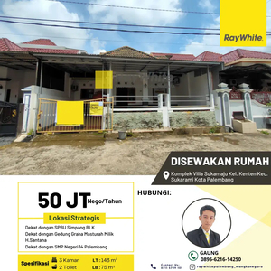 Di Sewakan Rumah di Komplek Villa Sukamaju