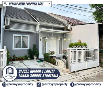 Dijual Rumah 1 Lantai Cluster Bumi Puspitek Asri `GL55`