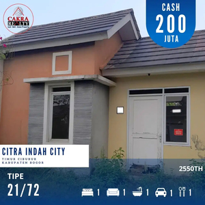 Dijual rumah dicitra indah city bogor rumah tinggal poles siap huni