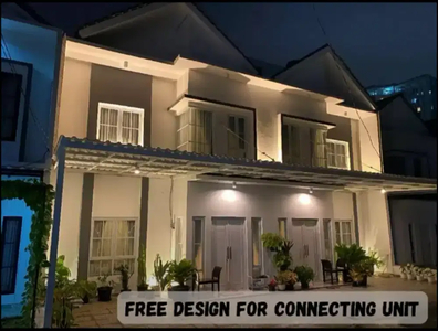 Dijual Rumah Kav 2 Lantai hanya 600jtan Free AC