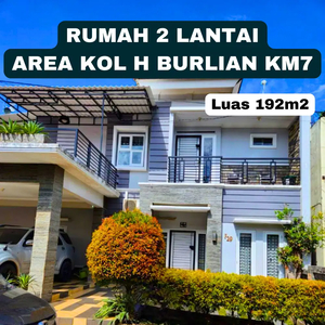 Dijual Rumah Mewah Lokasi Kol H Burlian Km7, Pusat Kota Palembang