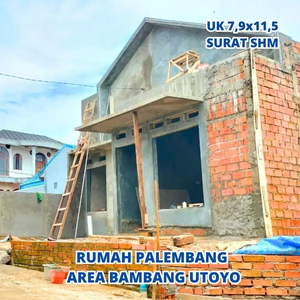 dijual rumah type 45 lokasi bambang utoyo