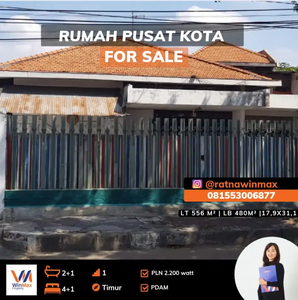 Dijual Rumah Usaha di Pusat Kota Surabaya