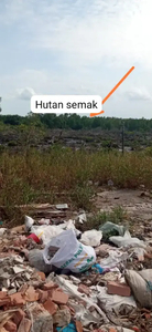 Dijual tanah 200x50 daerah dompak simpang panglima