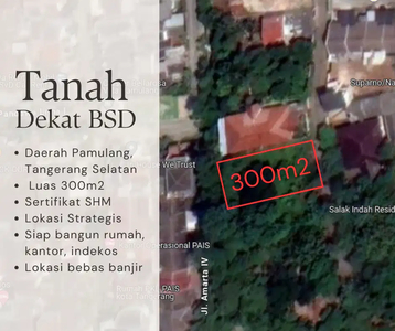 DIJUAL TANAH DEKAT BSD TANGERANG