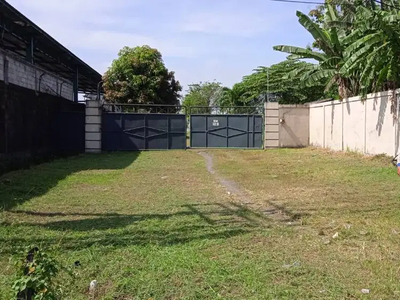 Dijual Tanah ex pabrik 49.515m2 Raya bebas Krian.