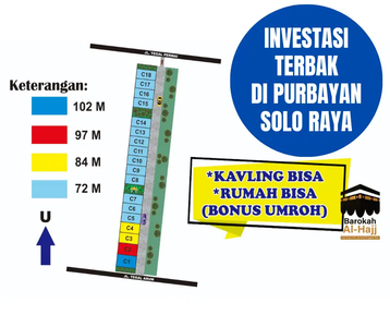 DIJUAL TANAH KAVLING DI PURBAYAN SOLO