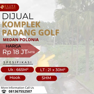 Dijual Tanah Kavling Komplek Padang Golf