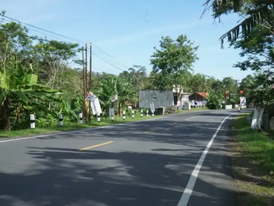 dijual tanah pinggir jalan raya jeruklegi kulon