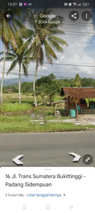 Dijual tanah tidak jauh dari pinggir jalan lintas Sumatera