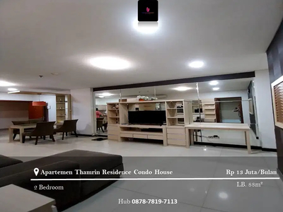 Disewakan Apartement Thamrin Residence 2BR Full Furnished View GI