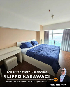 Disewakan apartment Bizloft U Residence lippo karawaci Furnished